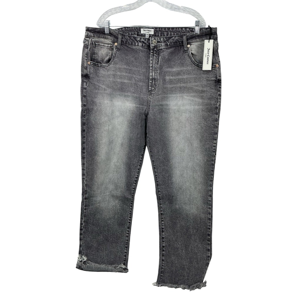 Juciy Couture Grey Marble Wash Jeans Women's Plus Size 20‎ NWT